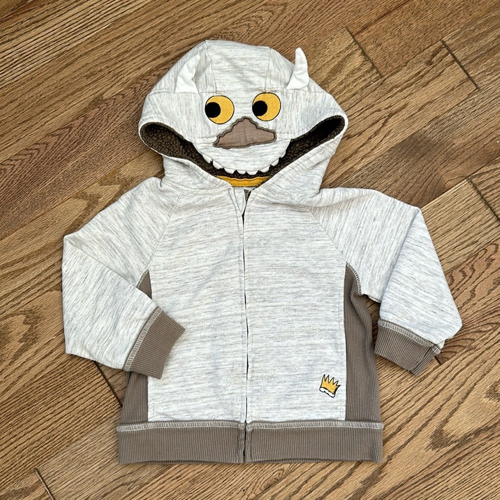 Where the Wild Things Are Kids Hooded Sweatshirt Monster Hood